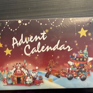 Festive Advent Calendar with Toys